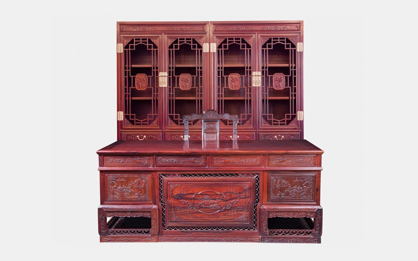 汉宫书桌书橱