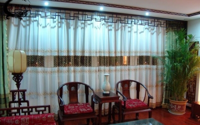 河南新乡李老板买的红酸枝皇宫椅成效图